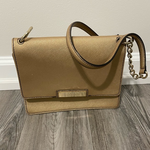 Calvin Klein Handbags - Calvin Klein cross-body bag. Rusty gold color.